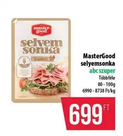 Coop MasterGood selyemsonka ajánlat