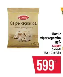 Coop Classic csiperkegomba gyf ajánlat