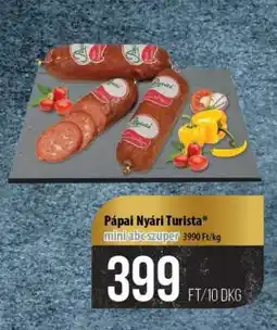 Coop Pápai Nyári Turista ajánlat