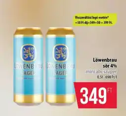 Coop Löwenbrau sör 4% ajánlat