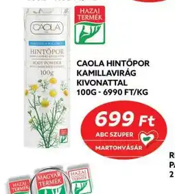 Coop Caola Hintőpor Kamillavirág Kivonattal ajánlat