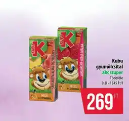 Coop Kubu Gyümölcsital ajánlat