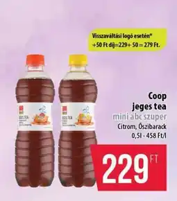 Coop Coop Jeges tea ajánlat