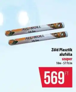Coop Zöld Plasztik alufólia ajánlat