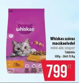 Coop Whiskas száraz macskaeledel ajánlat