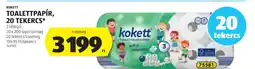 ALDI Kokett Toalettpapír, 20 tekercs ajánlat