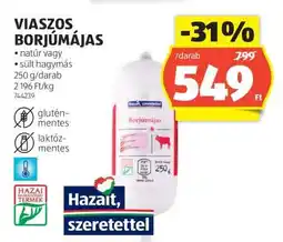 ALDI Viaszos borjúmájás ajánlat