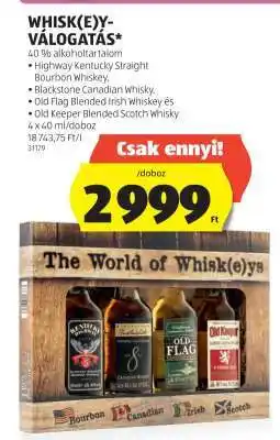 ALDI WHISK(E)Y-VÁLOGATÁS ajánlat