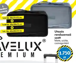 Utazós rendszerező szett