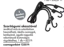 Tedi Szorítógumi akasztóval ajánlat