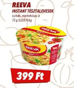 CBA Reeva Instant tésztalevesek ajánlat