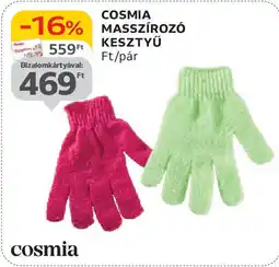 Auchan Cosmia masszírozó kesztyű ajánlat