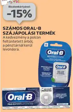 Auchan Számos Oral-b szájápolási termék ajánlat