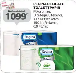 Auchan Regina delicate toalettpapír ajánlat