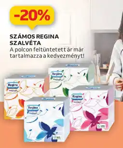 Auchan Számos Regina szalvéta ajánlat