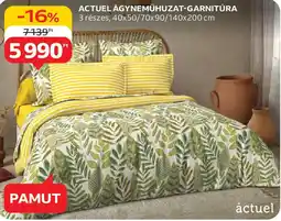 Auchan Actuel ágyneműhuzat-garnitúra ajánlat