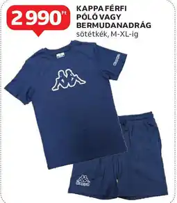 Auchan Kappa férfi polo vagy bermudanadrág ajánlat