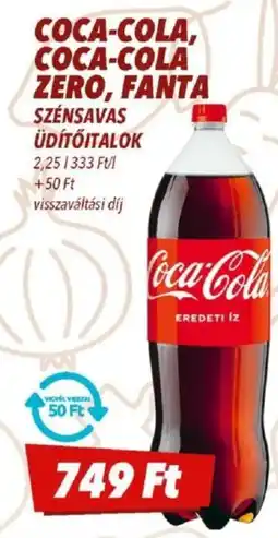 CBA Coca-Cola, Coca-Cola Zero, Fanta ajánlat