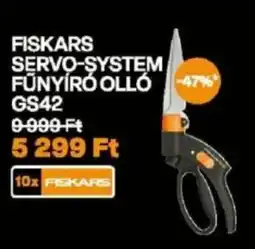 CBA Fiskars servo-system fűnyíró olló GS42 ajánlat