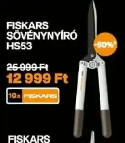 CBA Fiskars sövénynyíró HS53 ajánlat