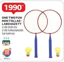 Auchan One two fun mini tollas- labdaszett ajánlat