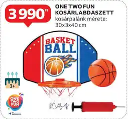 Auchan One two fun kosárlabdaszett ajánlat