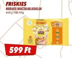 CBA Friskies nedves macskaeledelek ajánlat