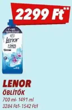 CBA Lenor öblítők ajánlat