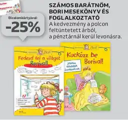 Auchan Számos barátnőm, bori mesekönyv és foglalkoztató ajánlat