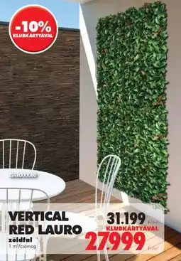 Diego VERTICAL RED LAURO zöldfal ajánlat