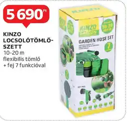 Auchan Kinzo locsolótömlő- szett ajánlat