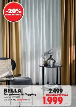 Diego BELLA fényáteresztő függöny ajánlat