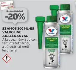 Auchan Számos 300 ml-es Valvoline adalékanyag ajánlat