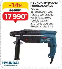 Auchan Hyundai hyd-3203 fúrókalapács ajánlat