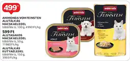 Auchan Animonda vom feinsten alutálkás macskaeledel stb. ajánlat