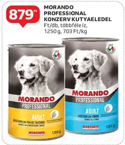 Auchan Morando professional konzerv kutyaeledel ajánlat