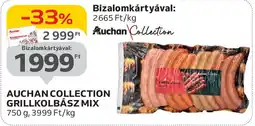 Auchan Auchan collection grillkolbász mix ajánlat