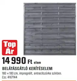 Obi Belátásgátló kerítéselem ajánlat