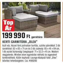 Obi Kerti garnitúra,,olea" ajánlat
