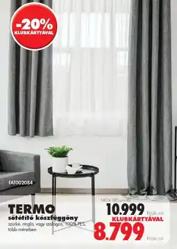 Diego TERMO sötétítő készfüggöny ajánlat