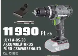 Obi Lux1 a-bs-20 akkumulátoros fúró-csavarbehajtó ajánlat