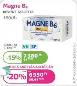 Kulcs Patika Magne B6 ajánlat