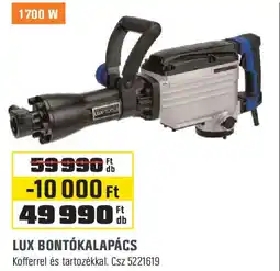 Obi Lux bontókalapács ajánlat