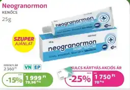 Kulcs Patika Neogranormon ajánlat