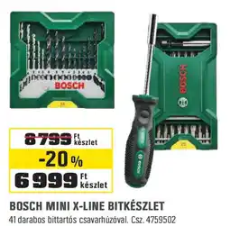 Obi Bosch mini x-line bitkészlet ajánlat
