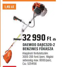 Obi Daewoo dabc520-2 benzines fűkasza ajánlat
