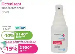 Kulcs Patika Octenisept ajánlat