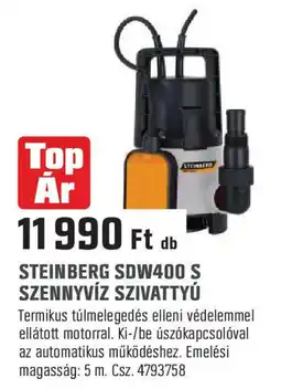 Obi Steinberg sdw400 s szennyvíz szivattyú ajánlat