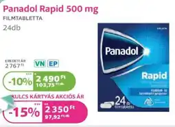 Kulcs Patika Panadol Rapid 500 mg ajánlat