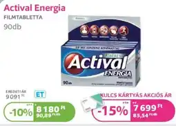 Kulcs Patika Actival Energia ajánlat